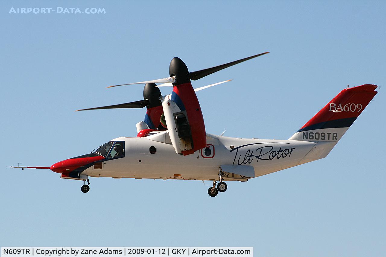 N609TR, 2003 Bell 609 C/N 60001, Bell/Agusta 609 civilian tiltrotor prototype, Ship 1, at Arlington Municipal