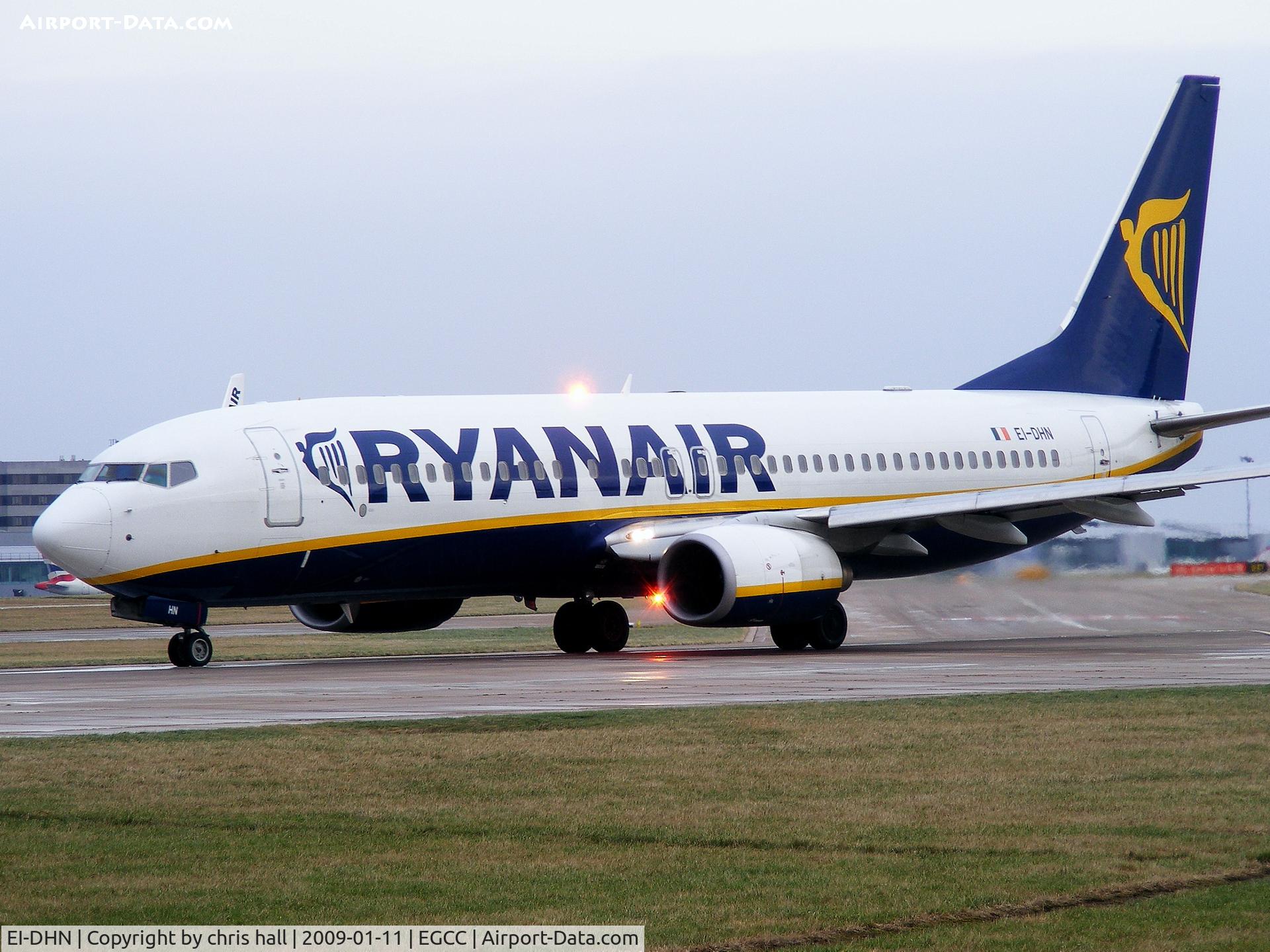 EI-DHN, 2005 Boeing 737-8AS C/N 33577, Ryanair