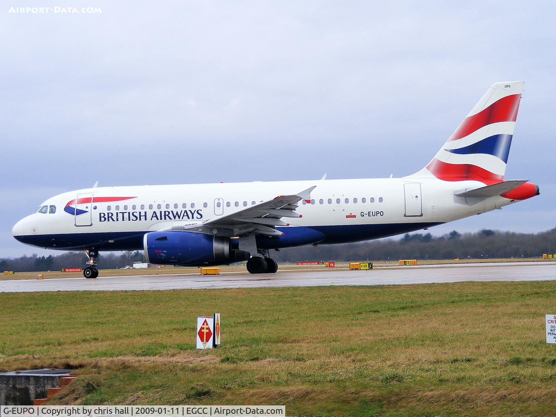 G-EUPO, 2000 Airbus A319-131 C/N 1279, British Airways