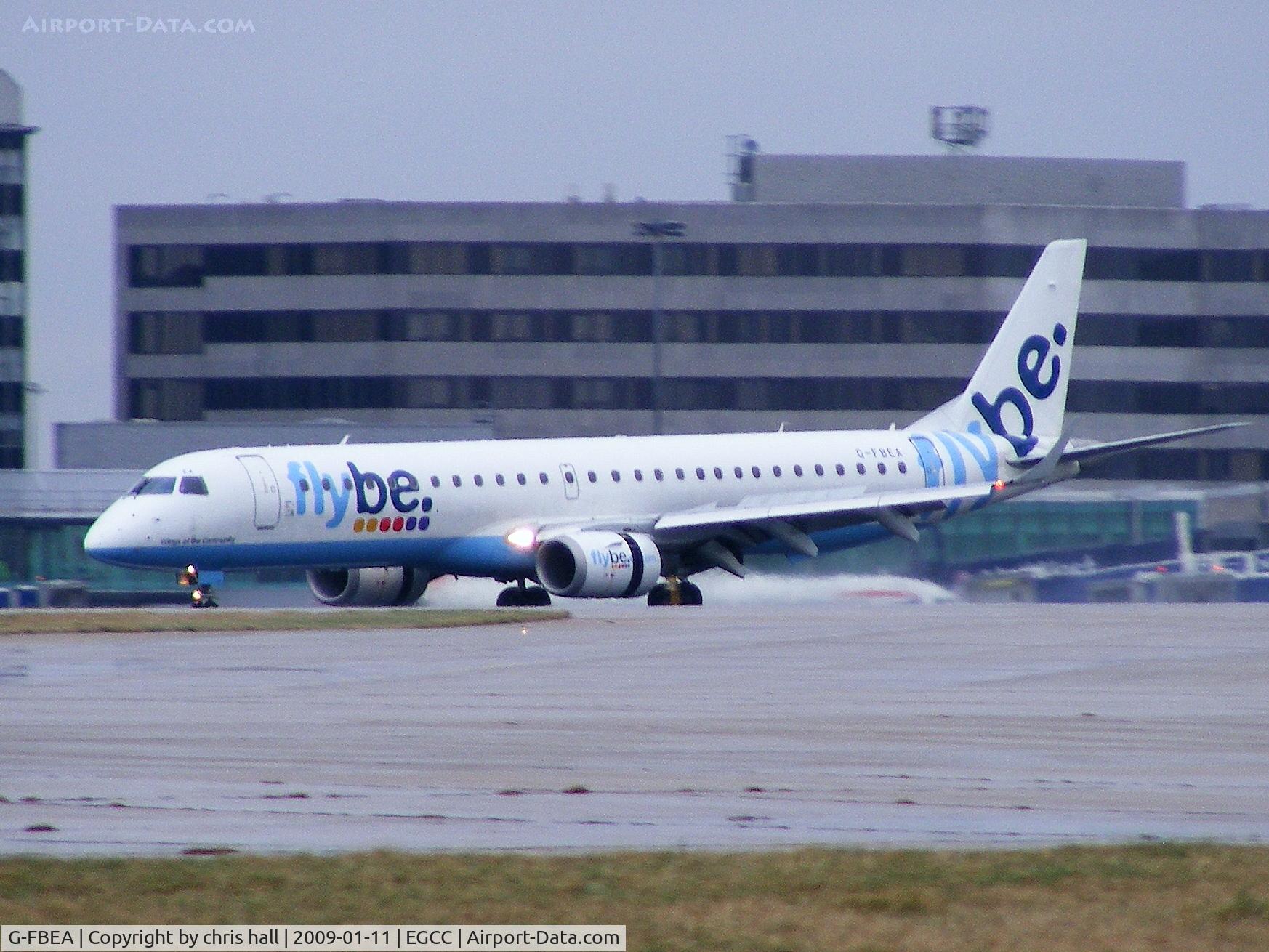 G-FBEA, 2006 Embraer 195LR (ERJ-190-200LR) C/N 19000029, Flybe