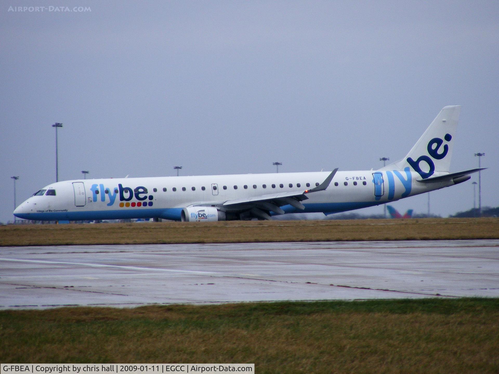 G-FBEA, 2006 Embraer 195LR (ERJ-190-200LR) C/N 19000029, Flybe