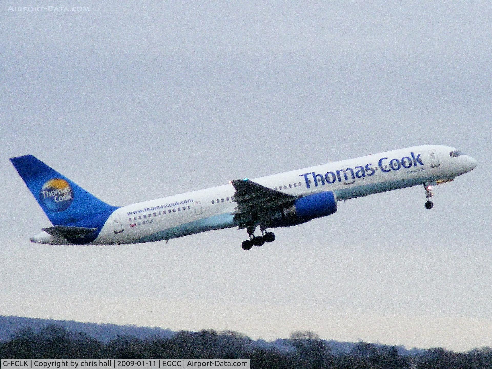 G-FCLK, 1993 Boeing 757-2Y0 C/N 26161, Thomas Cook