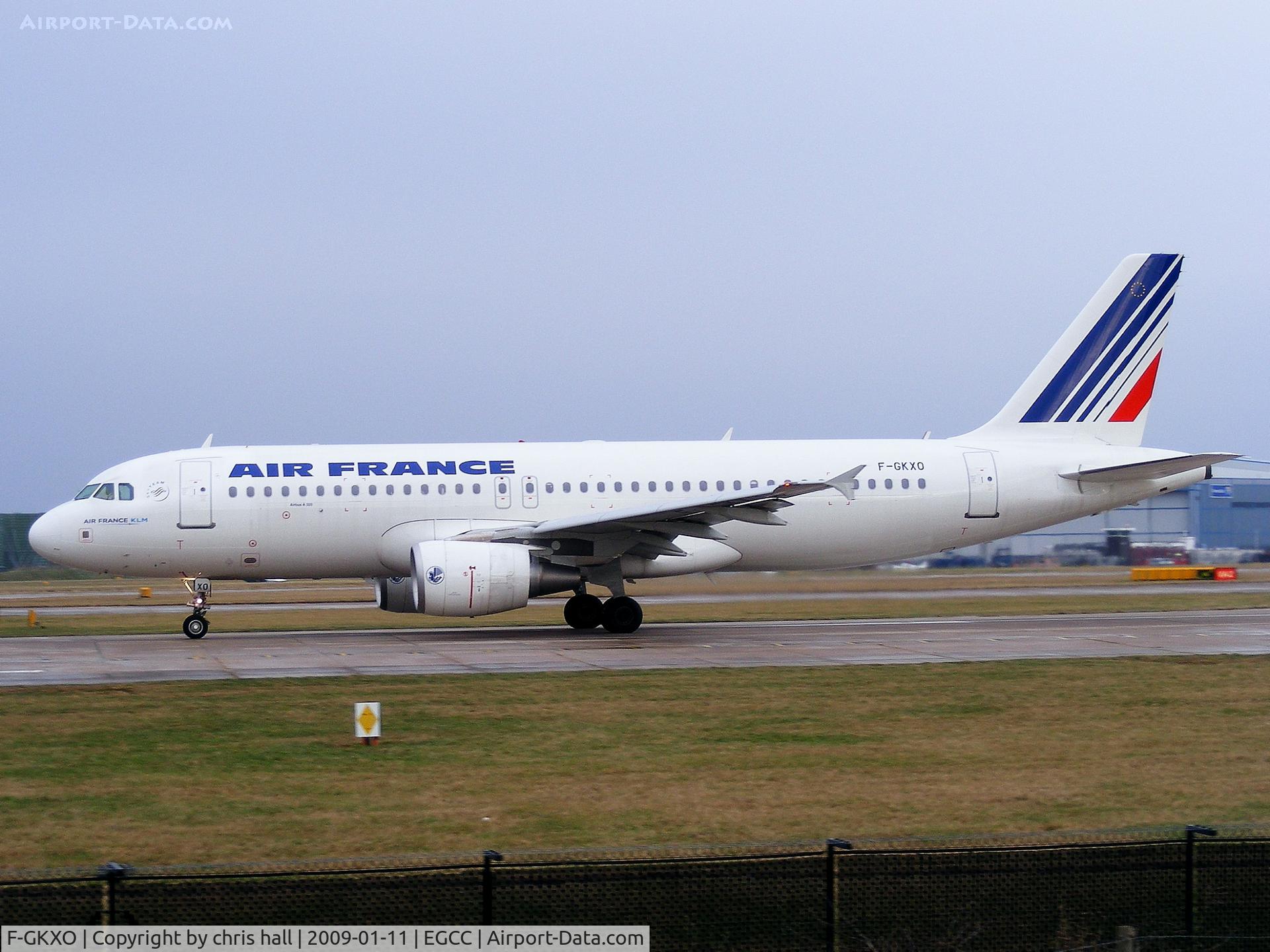 F-GKXO, 2008 Airbus A320-214 C/N 3420, Air France