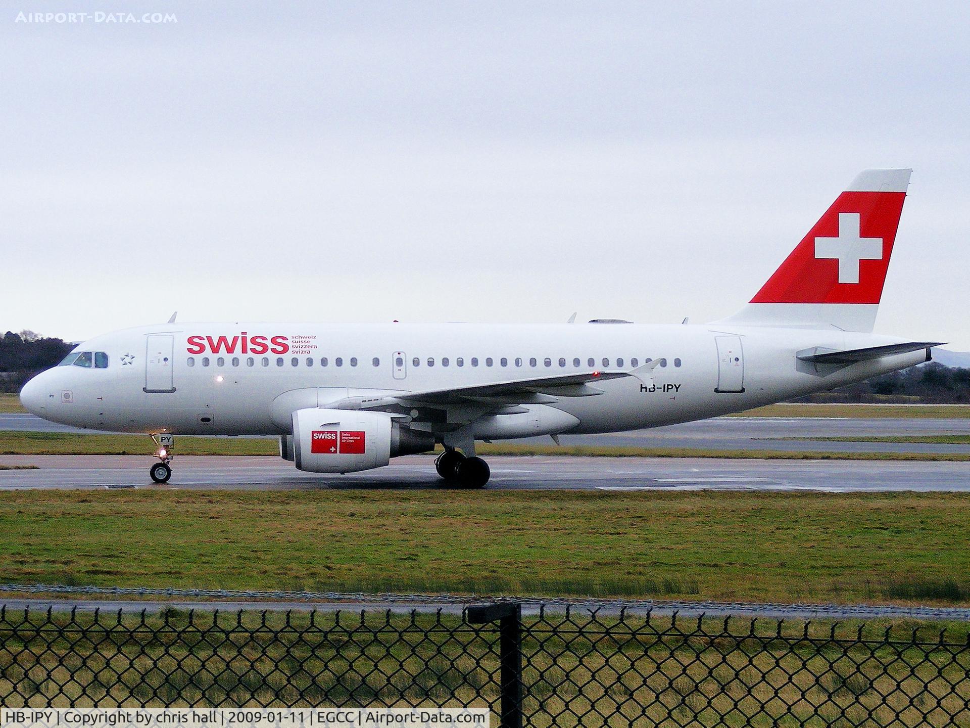 HB-IPY, 1996 Airbus A319-112 C/N 621, Swiss Air