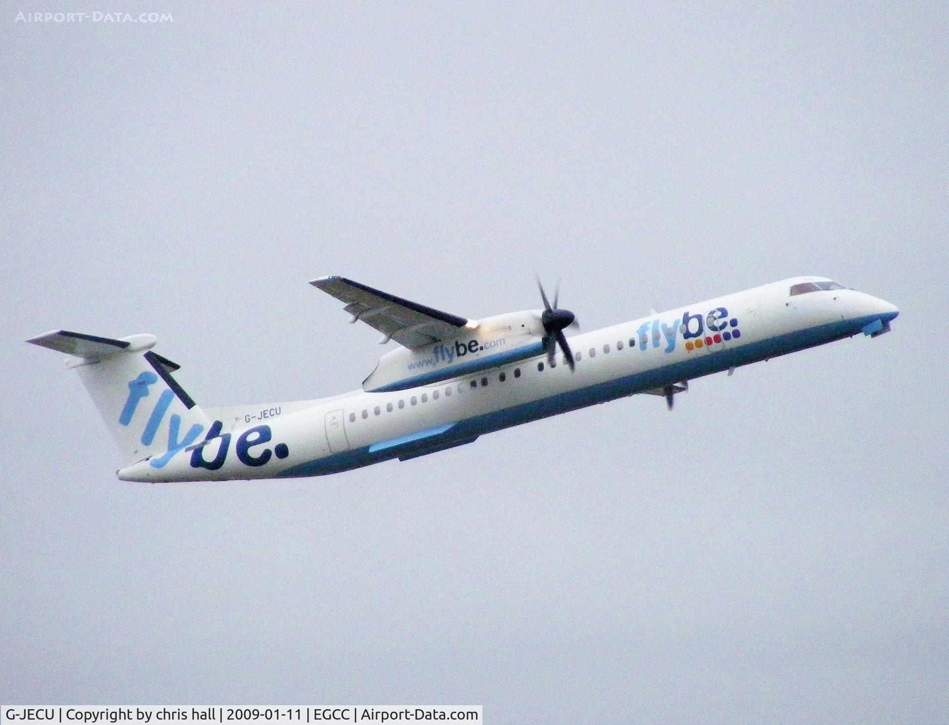 G-JECU, 2006 De Havilland Canada DHC-8-402Q Dash 8 C/N 4146, Flybe