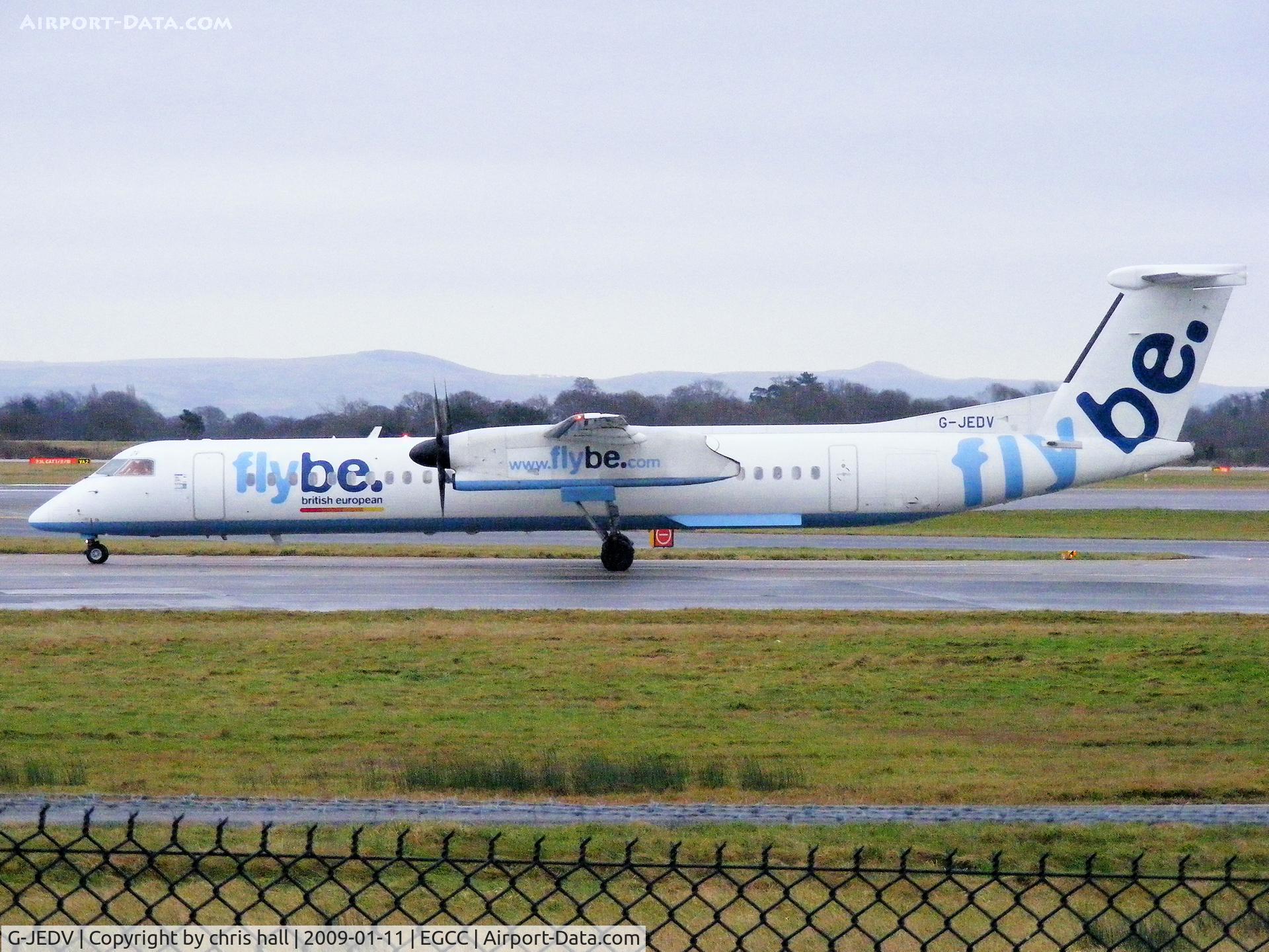 G-JEDV, 2004 De Havilland Canada DHC-8-402Q Dash 8 C/N 4090, flybe