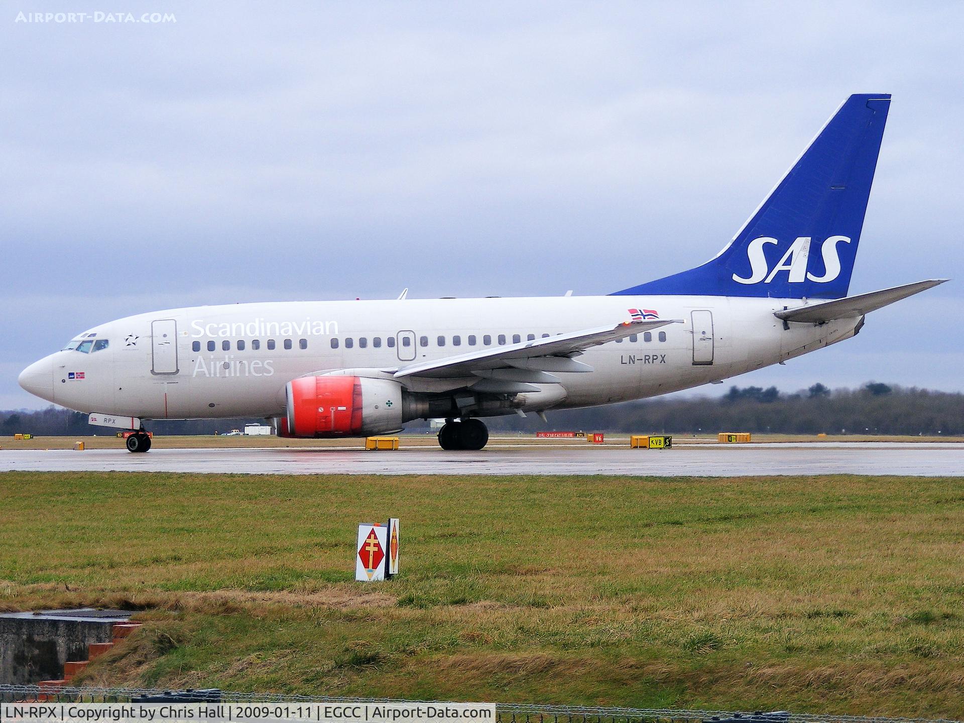 LN-RPX, 1998 Boeing 737-683 C/N 28291, Scandinavian