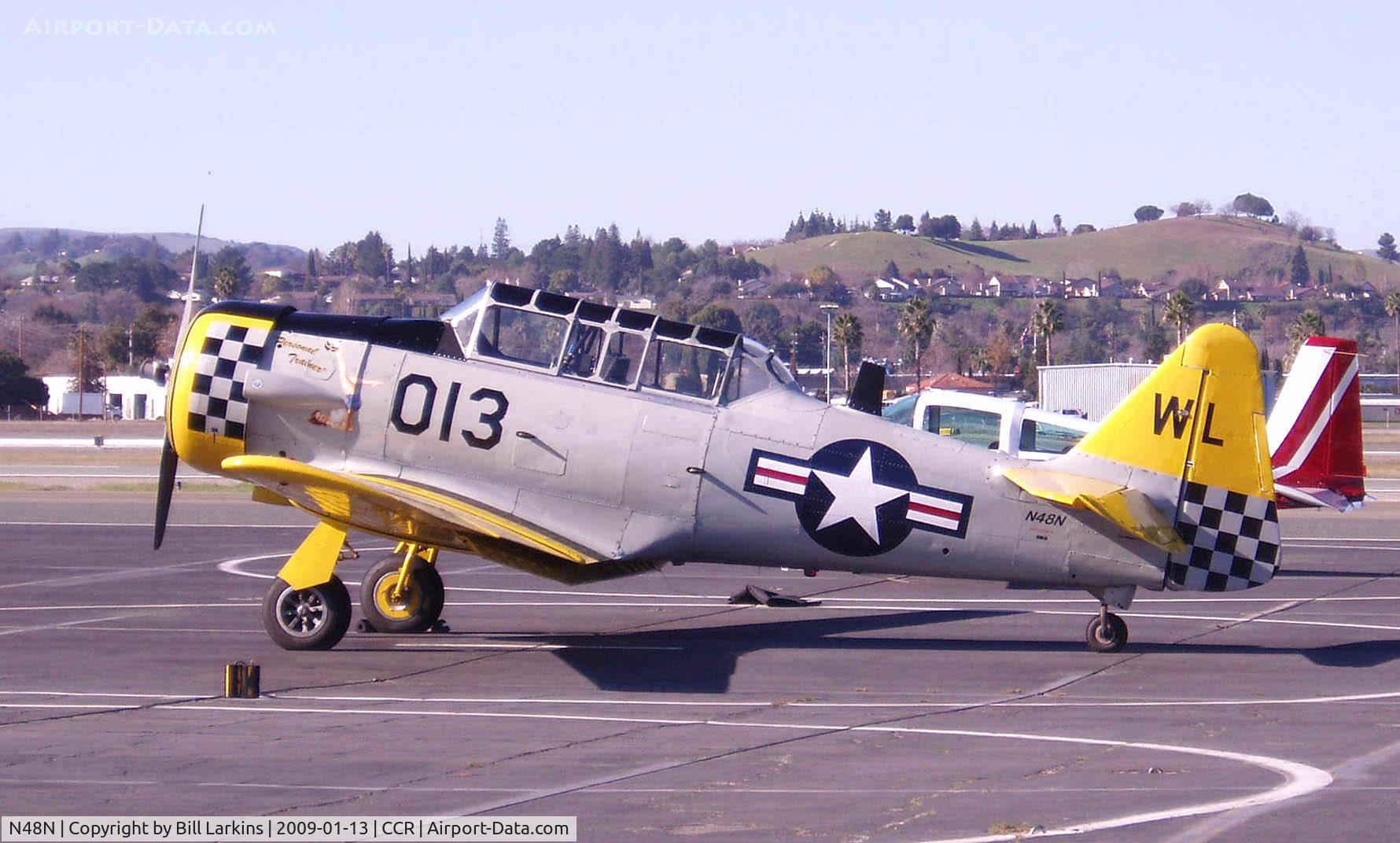 N48N, 1942 North American T-6G (AT-6B) Texan C/N 84-7699, Visitor from Nevada