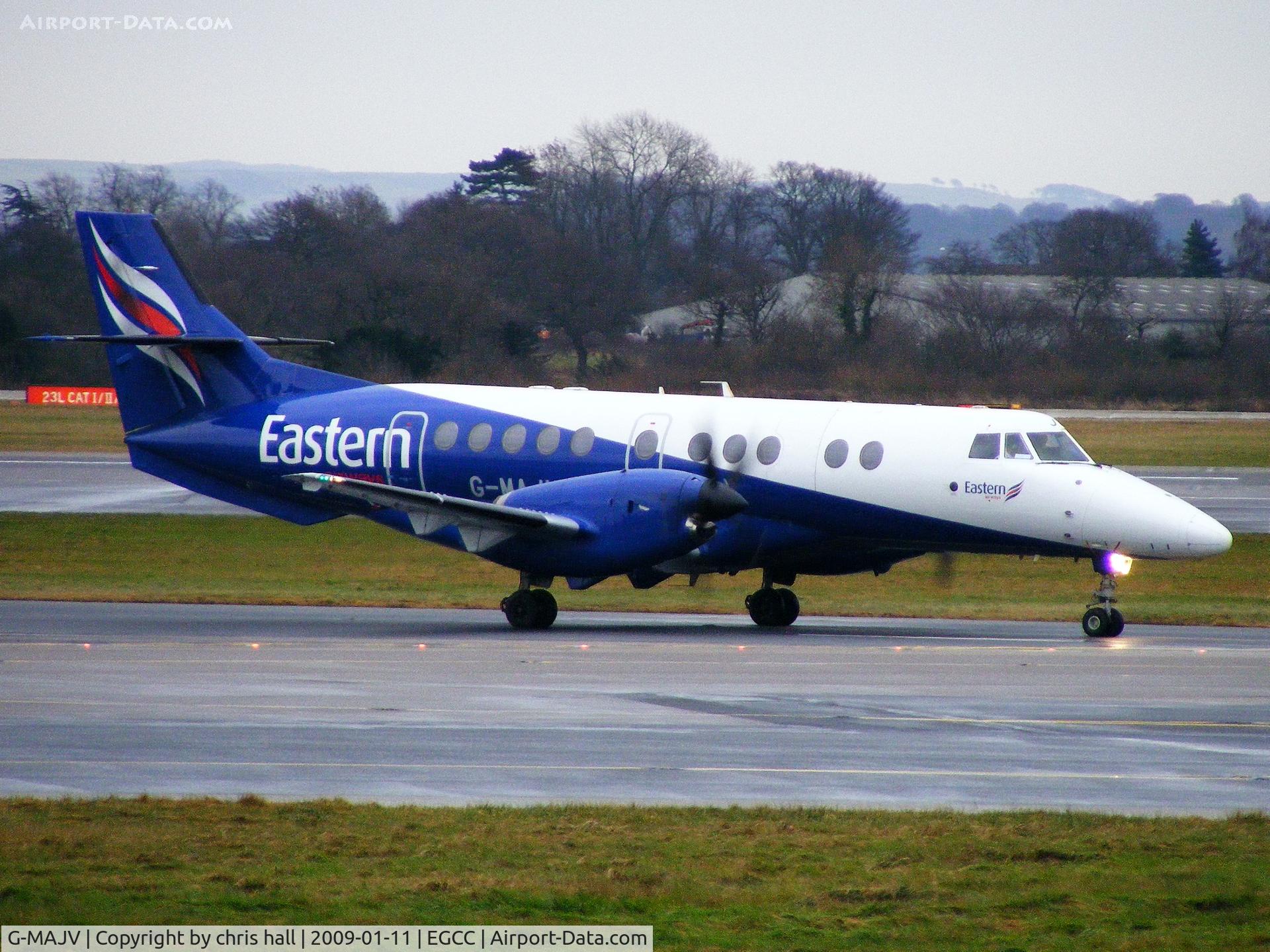 G-MAJV, 1995 British Aerospace Jetstream 41 C/N 41074, Eastern Airways