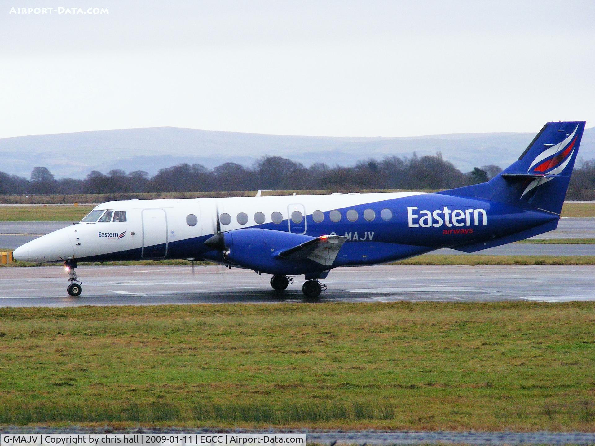 G-MAJV, 1995 British Aerospace Jetstream 41 C/N 41074, Eastern Airways