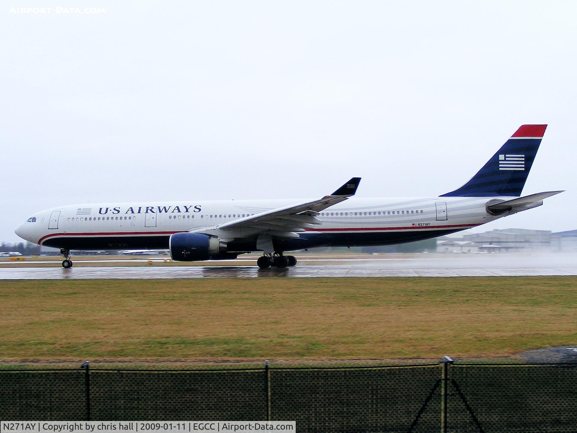 N271AY, 2000 Airbus A330-323 C/N 0323, US Airways