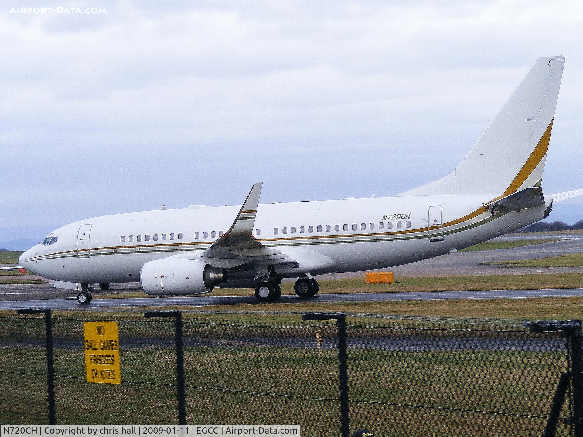 N720CH, 1999 Boeing 737-7AK/BBJ C/N 29866, PrivatAir (PTI)