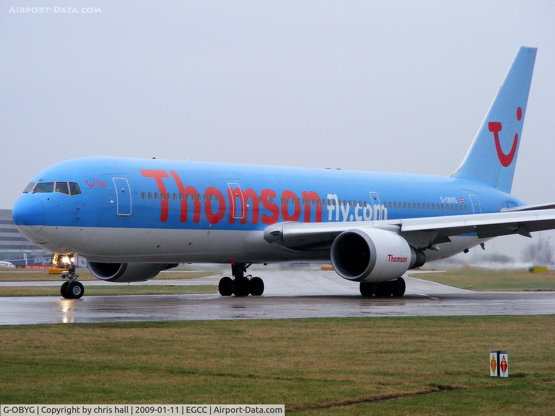 G-OBYG, 1999 Boeing 767-304 C/N 29137, Thomson