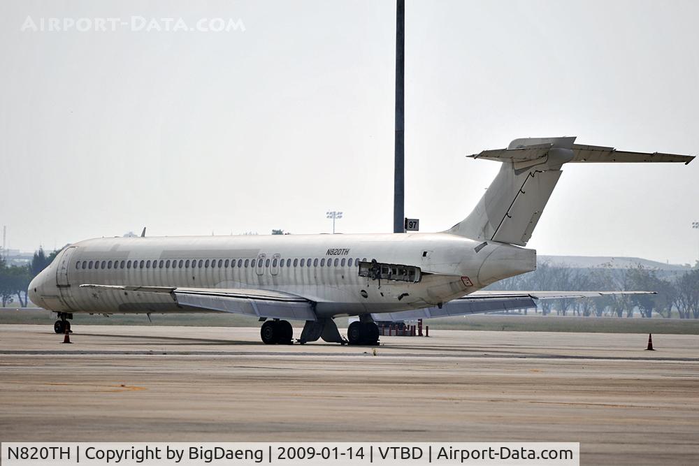 N820TH, 1990 McDonnell Douglas DC-9-87 C/N 49467, Permanently parked at VTBD