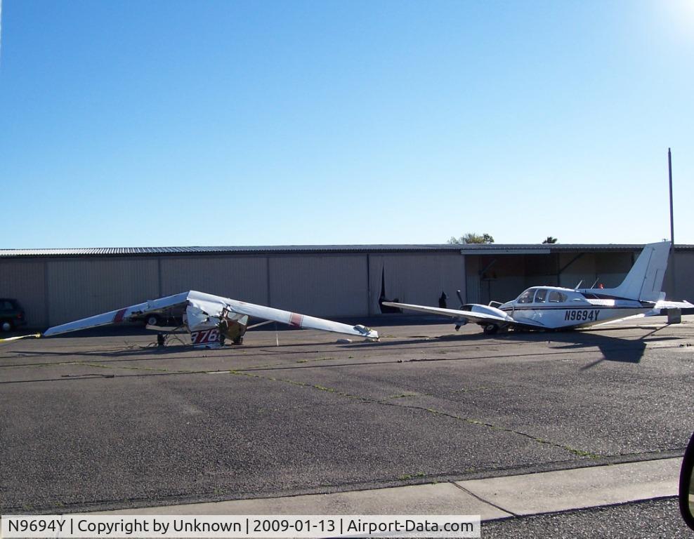 N9694Y, 1963 Beech 95-A55 Baron C/N TC-405, Corona CA