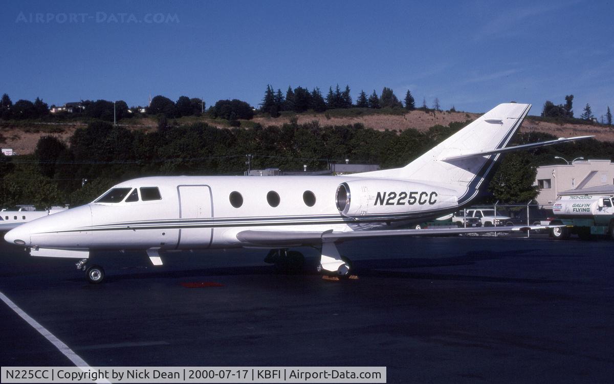 N225CC, 1989 Dassault Falcon 10 C/N 225, KBFI