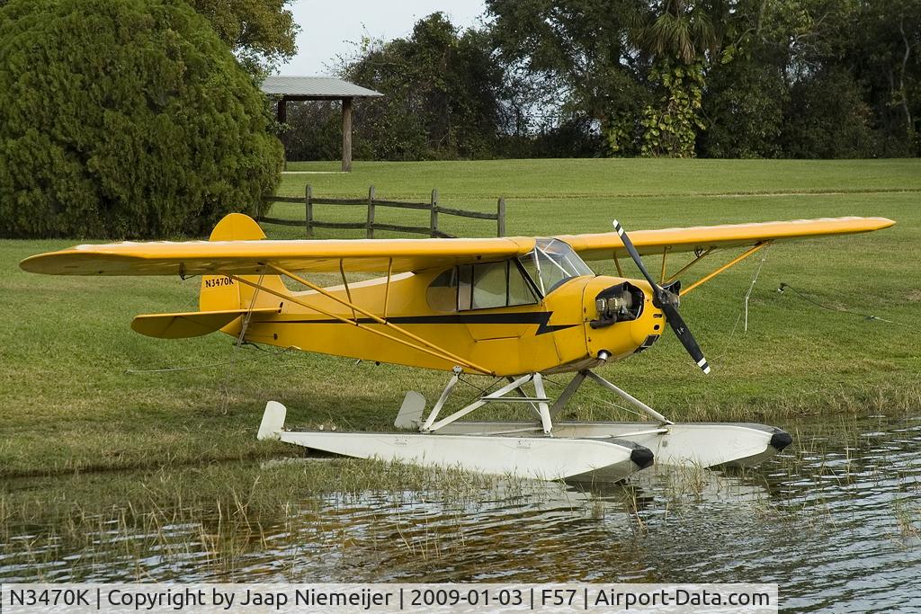 N3470K, Piper J3C-65 Cub C/N 22162, Jack Browns Seaplane