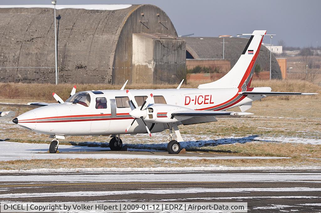 D-ICEL, 1978 Piper Aerostar 601P C/N 61P05777963252, on a nice winter day at zqw!!