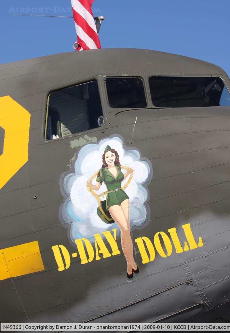 N45366, 1943 Douglas C-53D-DO Skytrooper (DC-3A) C/N 11757, 2009 Cable Airshow