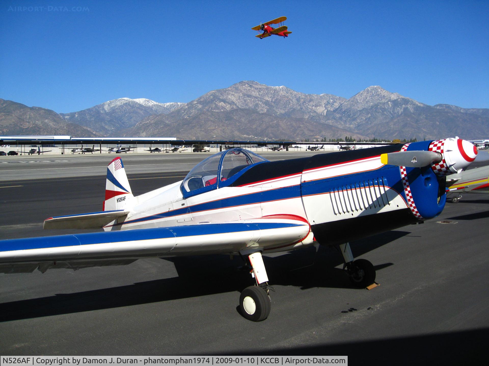 N526AF, Zlin Z-526AFS Acrobat C/N 1308, On static display at Cable Airshow