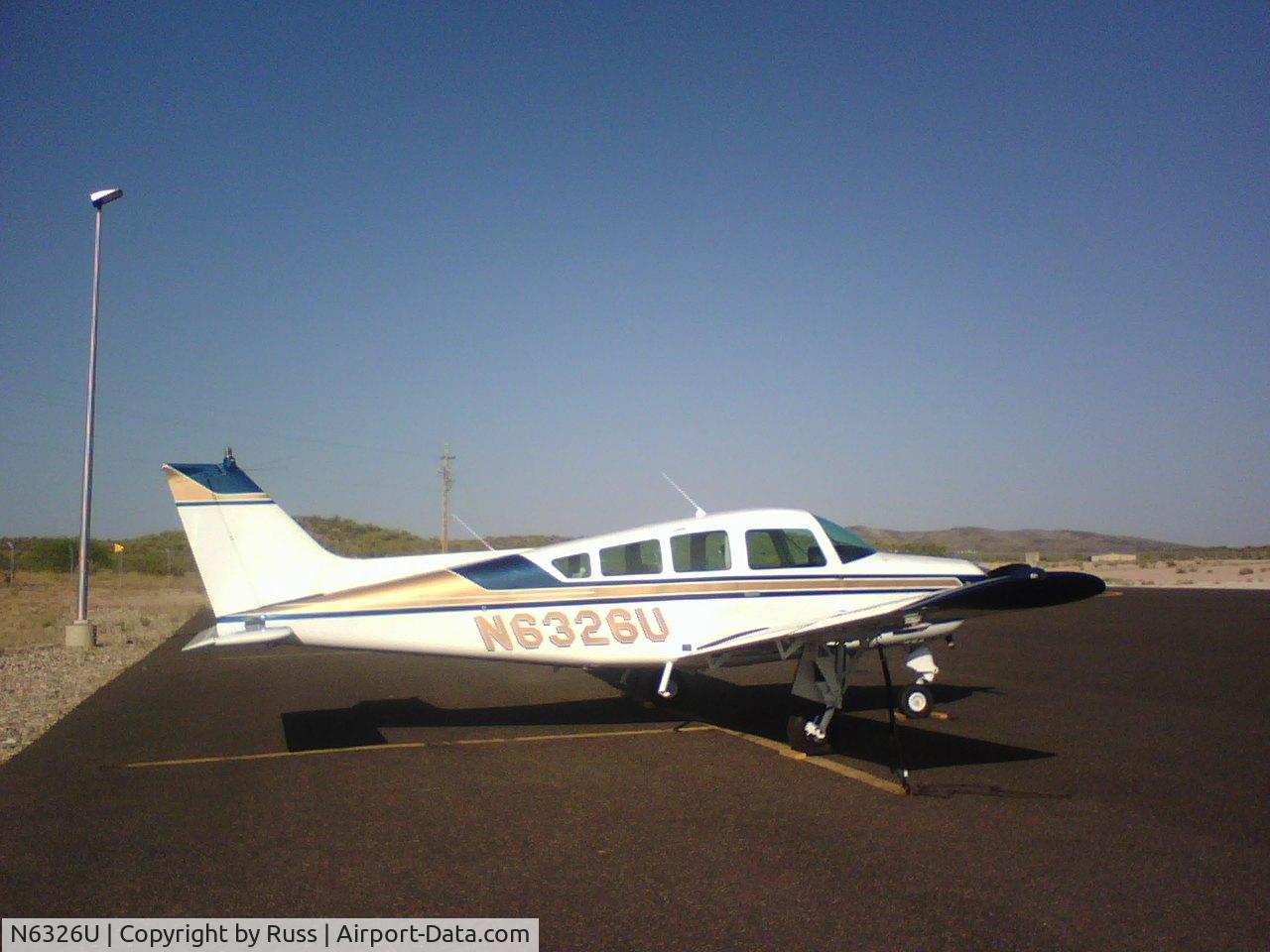 N6326U, 1982 Beech C24R C/N MC-774, plane