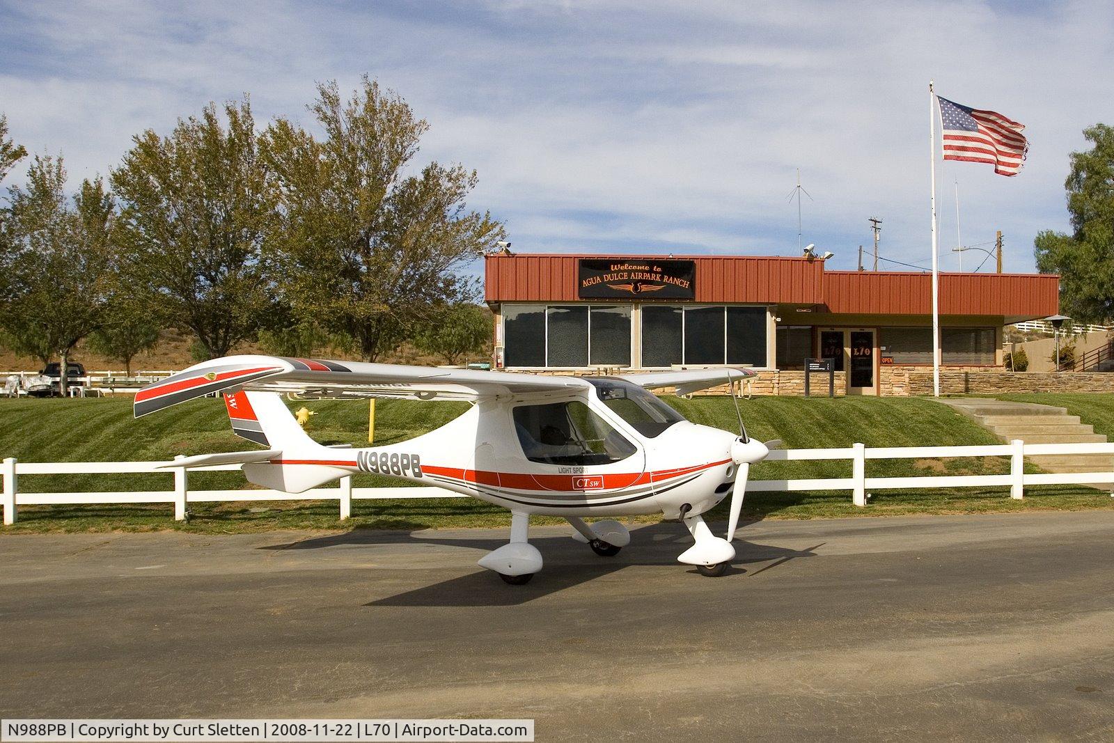N988PB, 2005 Flight Design CTSW C/N 05-03-03, CTSW Light Sport  N988PB