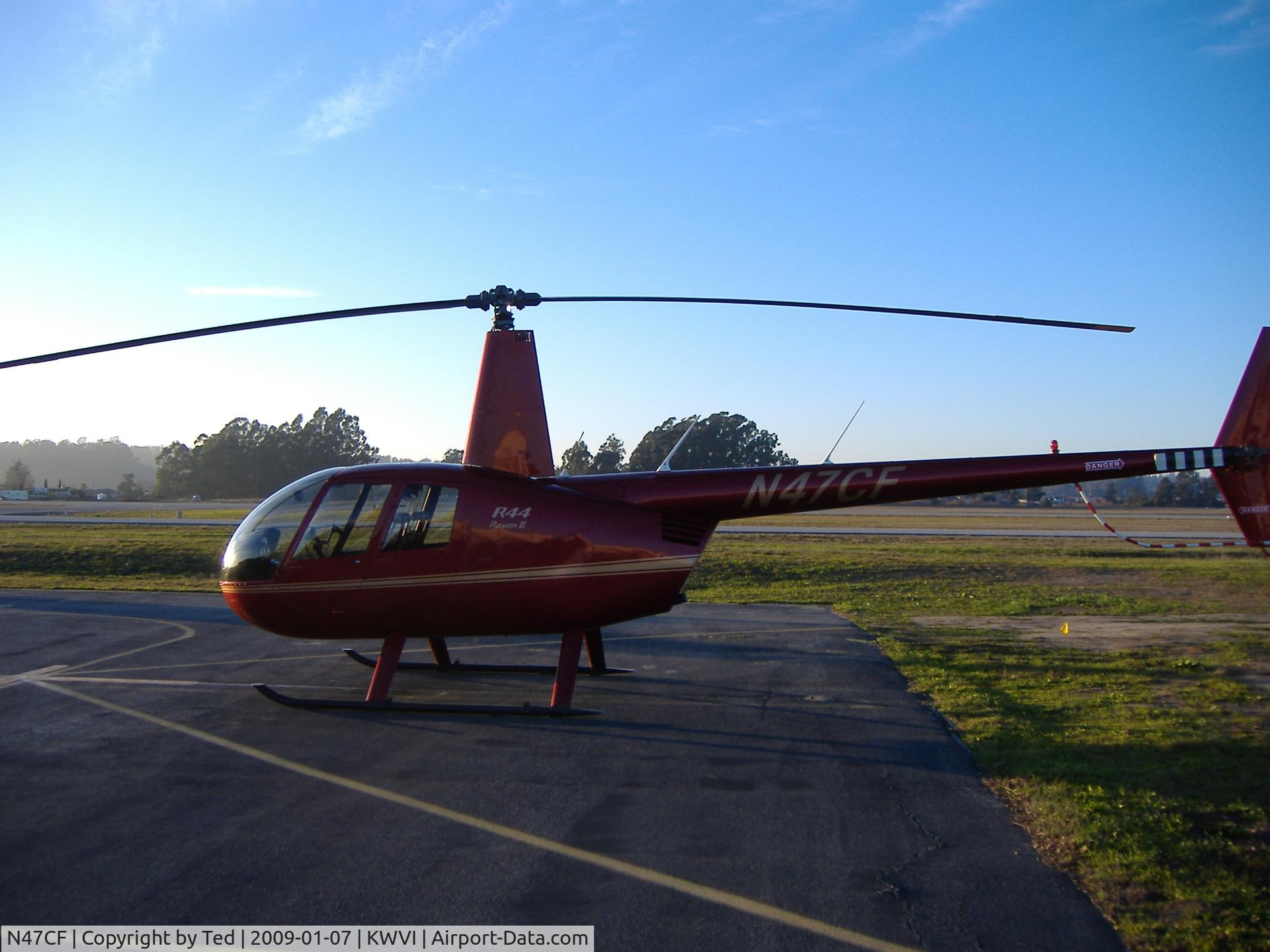 N47CF, 2007 Robinson R44 II C/N 11631, N47CF at WVI