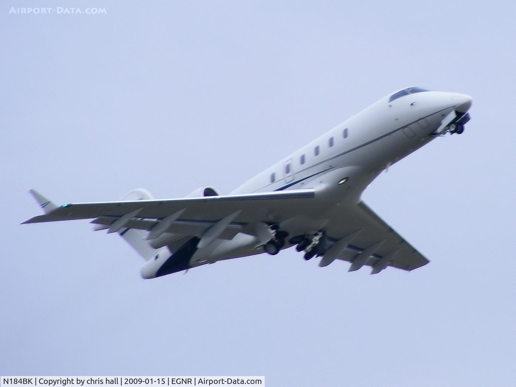 N184BK, 2008 Bombardier Challenger 300 (BD-100-1A10) C/N 20209, Latium 3 Inc