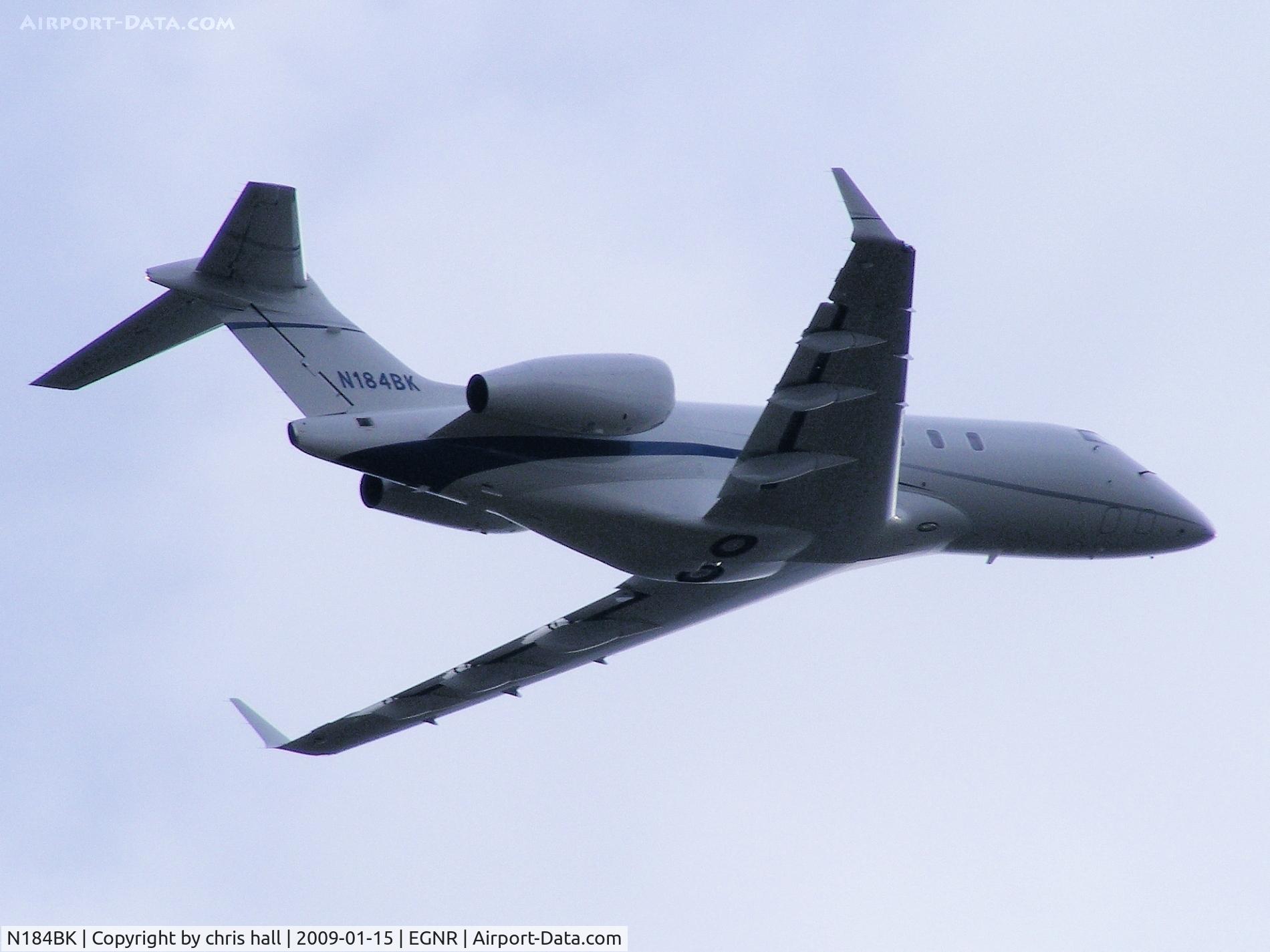 N184BK, 2008 Bombardier Challenger 300 (BD-100-1A10) C/N 20209, Latium 3 Inc