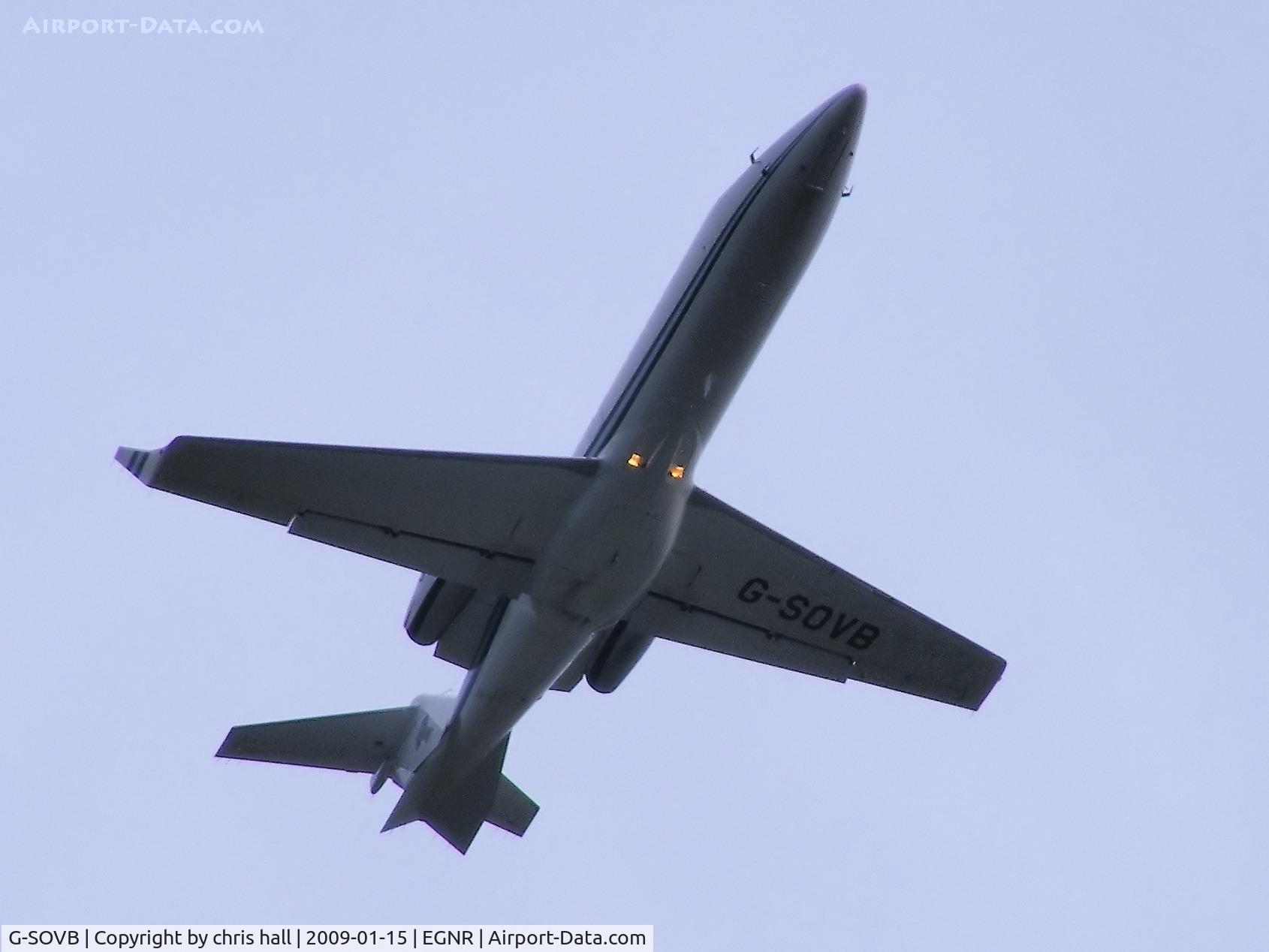 G-SOVB, 2001 Learjet 45 C/N 45-138, Sovereign Air Ltd