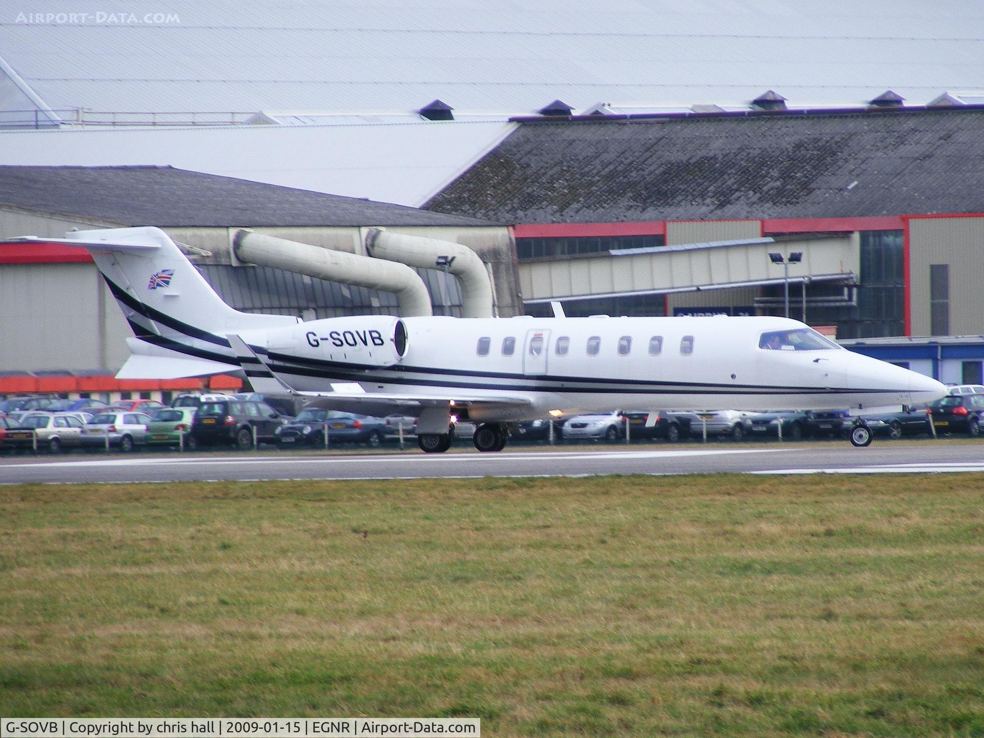 G-SOVB, 2001 Learjet 45 C/N 45-138, Sovereign Air Ltd
