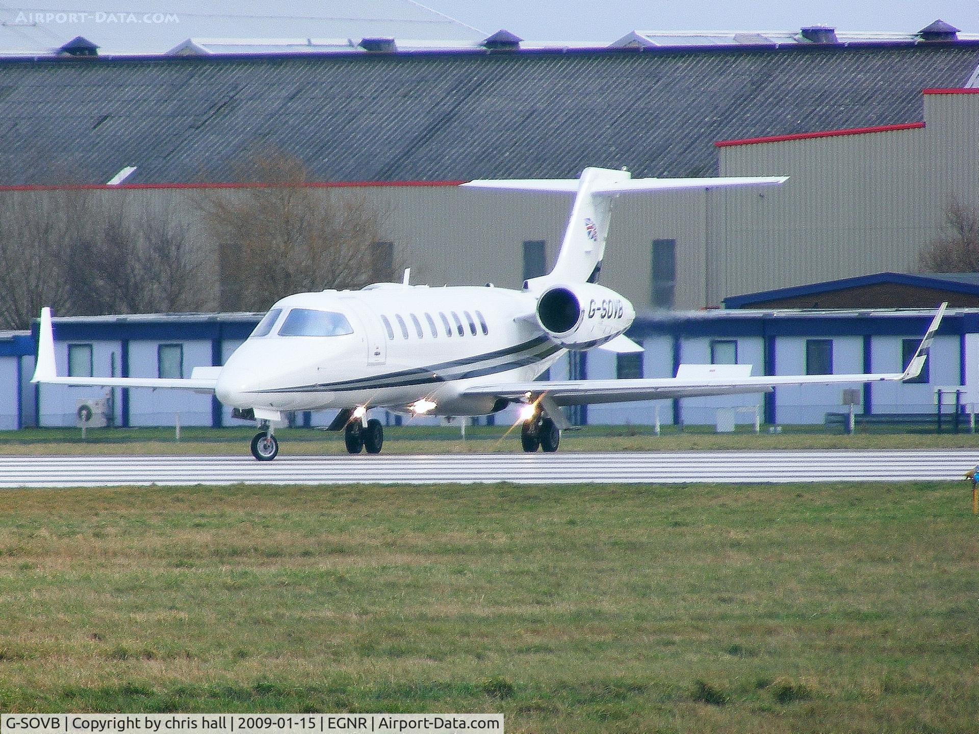 G-SOVB, 2001 Learjet 45 C/N 45-138, Sovereign Air Ltd