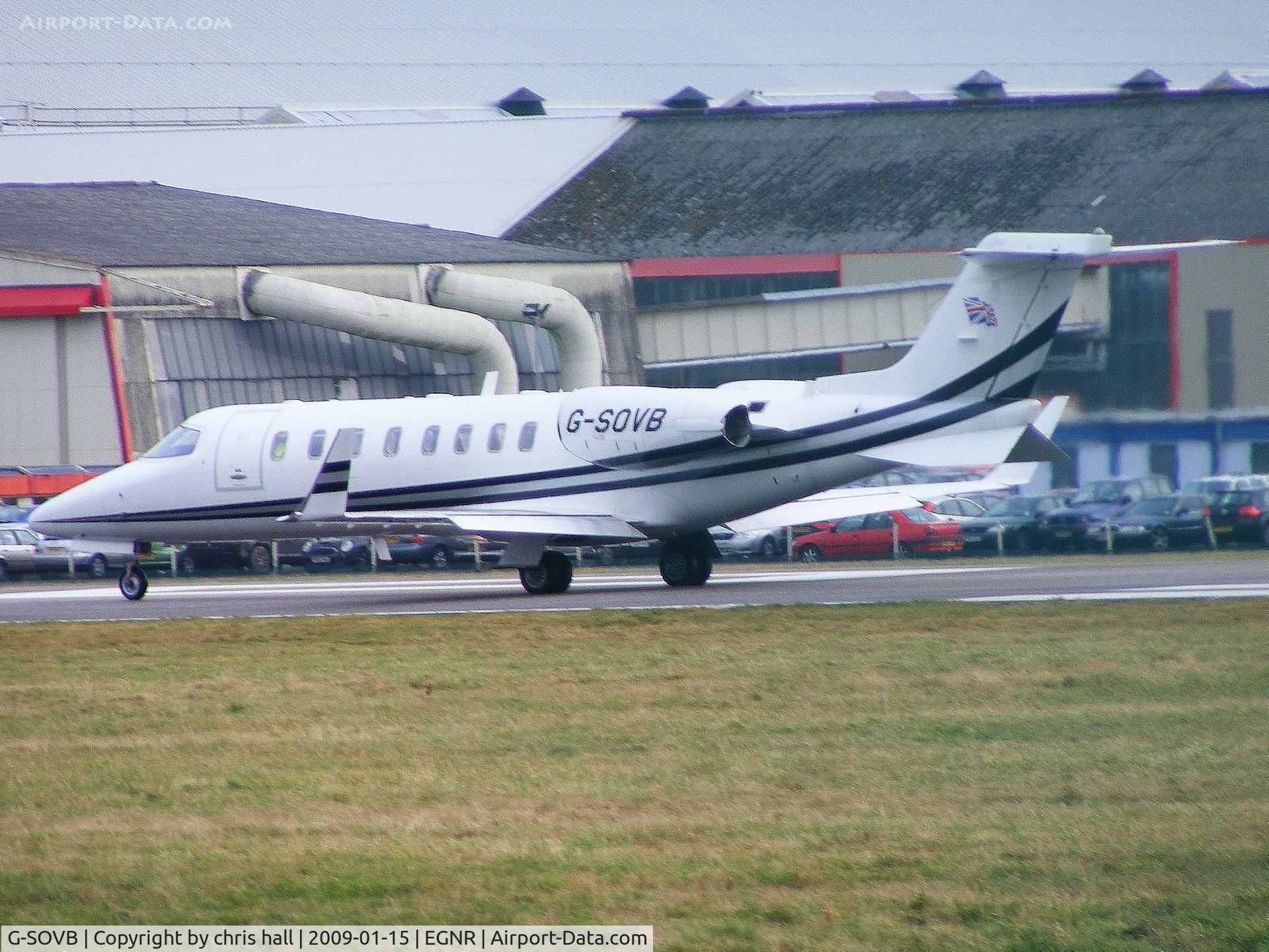G-SOVB, 2001 Learjet 45 C/N 45-138, Sovereign Air Ltd