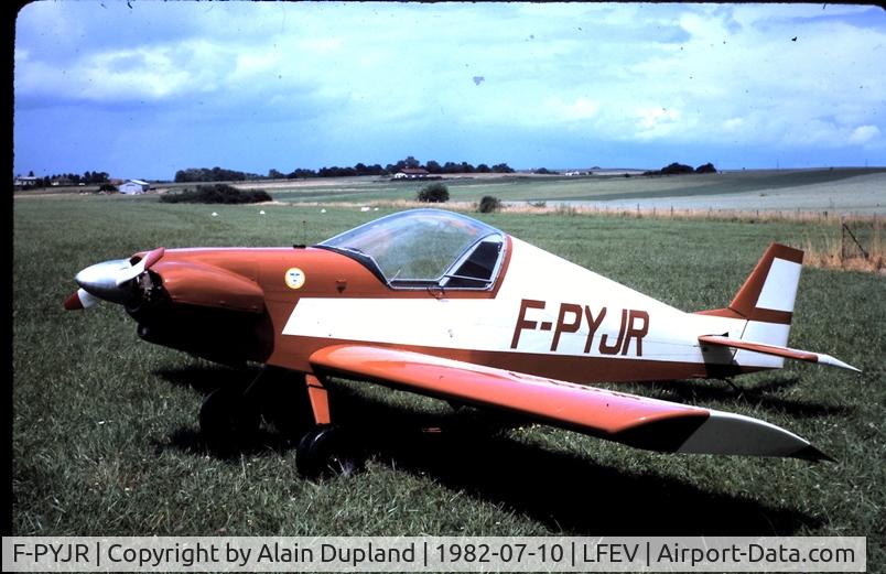 F-PYJR, 1982 Pottier P-80S C/N 23, Single seat sport airplane