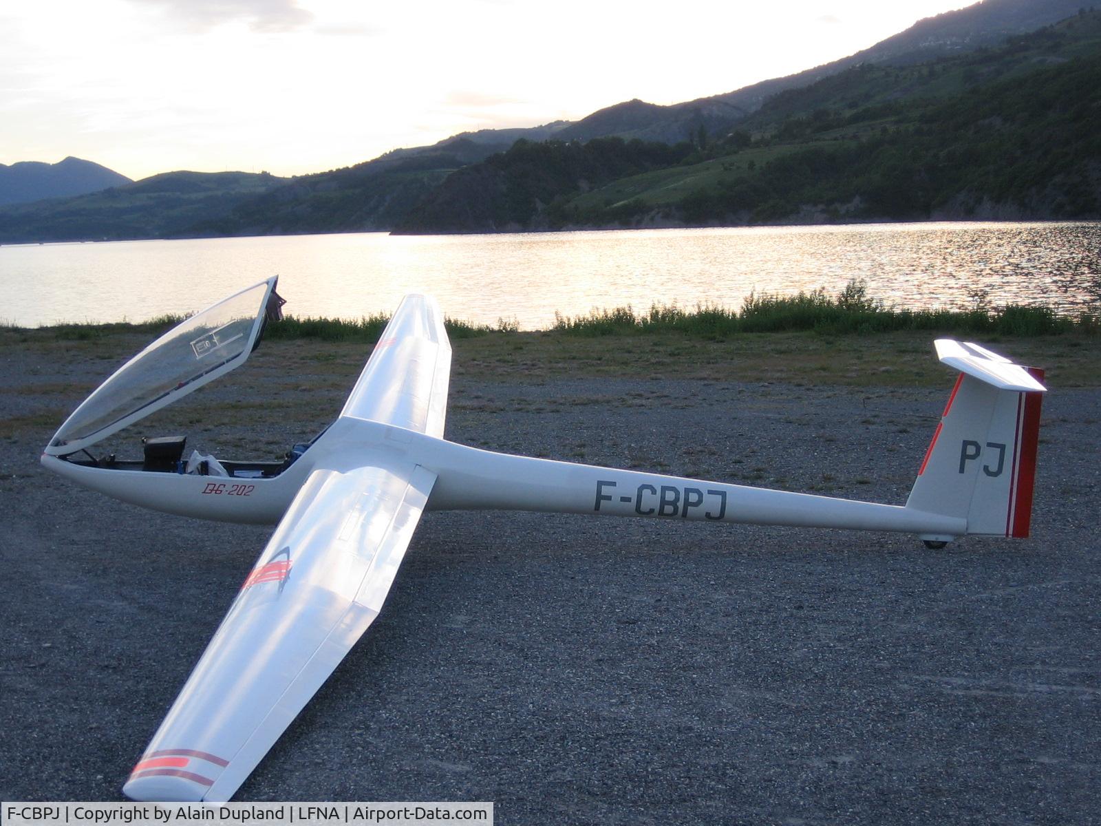 F-CBPJ, Glaser-Dirks DG-200 C/N 252, Single seat Sport Glider 15m Class