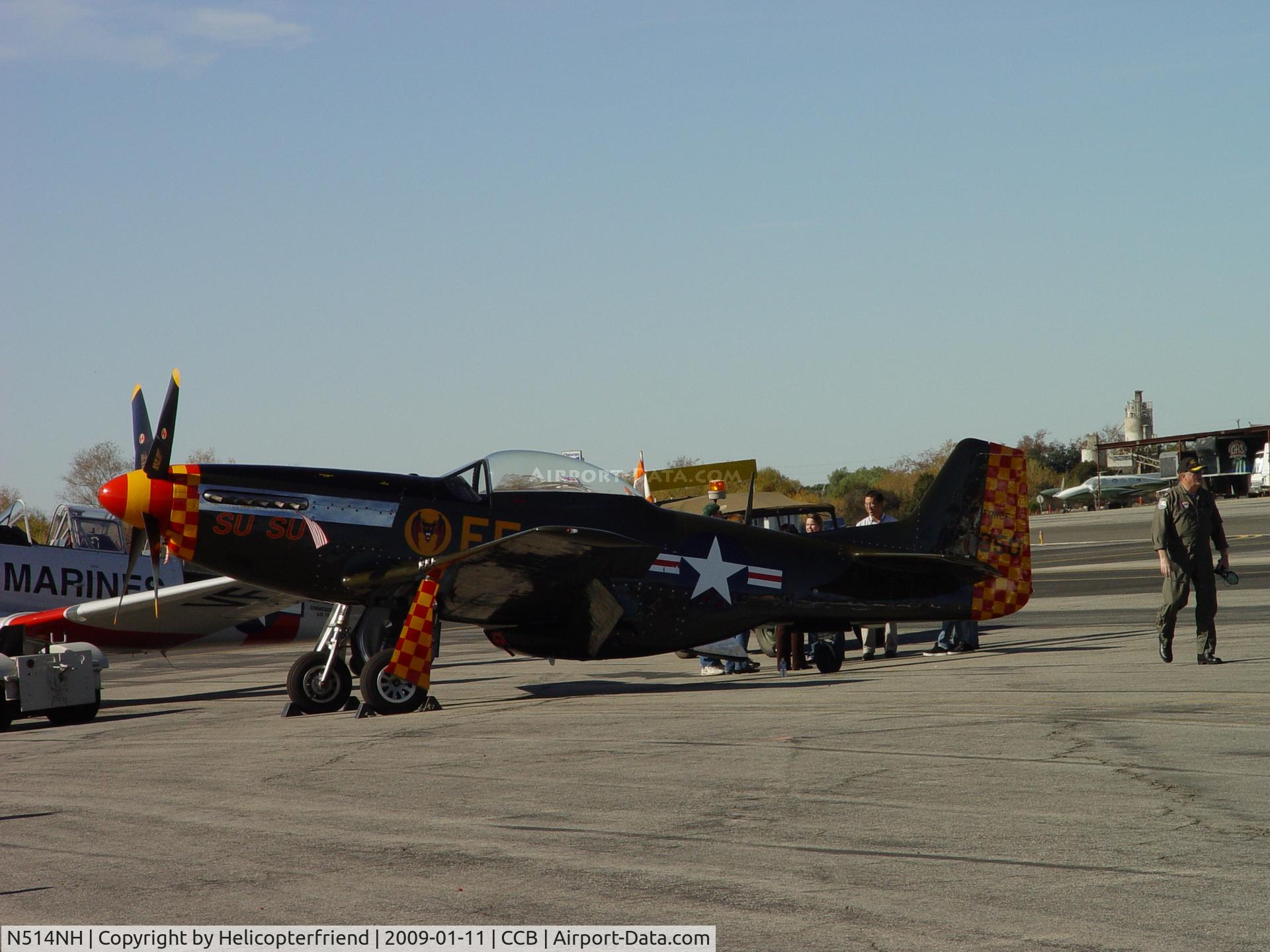 N514NH, 1944 North American P-51D Mustang C/N 122-44706  (44-84850), Patiently waiting it's turn to fly