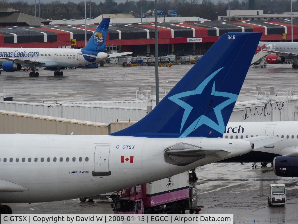 C-GTSX, 1989 Airbus A310-304 C/N 527, At the gate