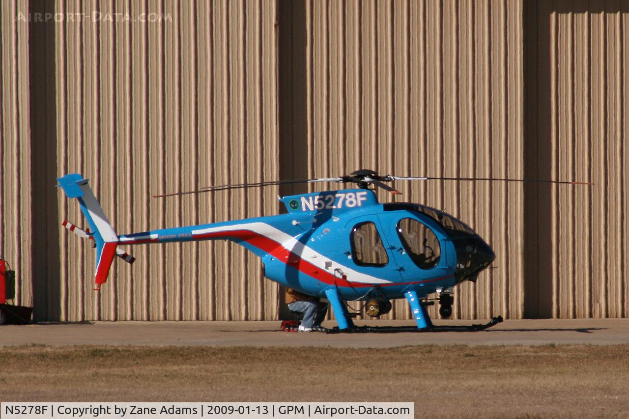 N5278F, MD Helicopters 369E C/N 0588E, At Grand Prairie Municipal - Houston Police Department