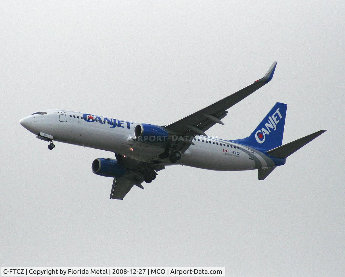 C-FTCZ, 2000 Boeing 737-8AS C/N 29923, Canjet 737-800
