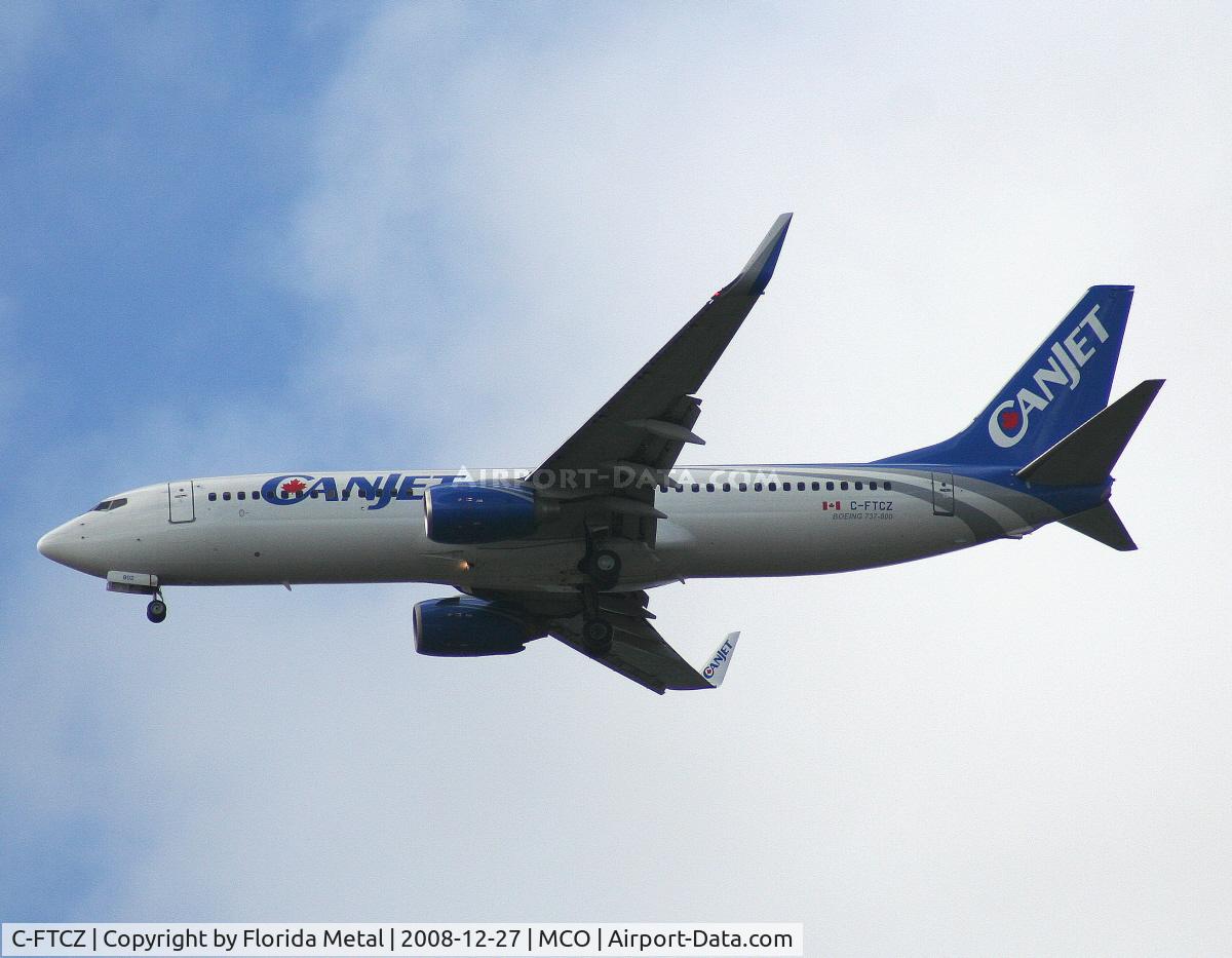 C-FTCZ, 2000 Boeing 737-8AS C/N 29923, Canjet 737-800