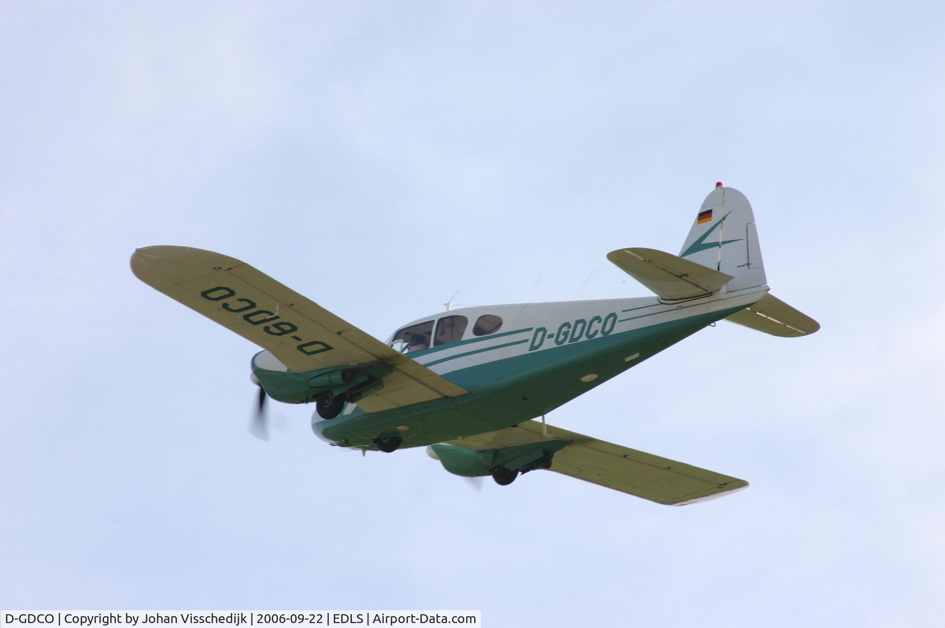 D-GDCO, Piper PA-23-160 Apache C/N 23-1800, Photographed at Airborne 2006, Flugplatz Stadtlohn-Vreden, Germany