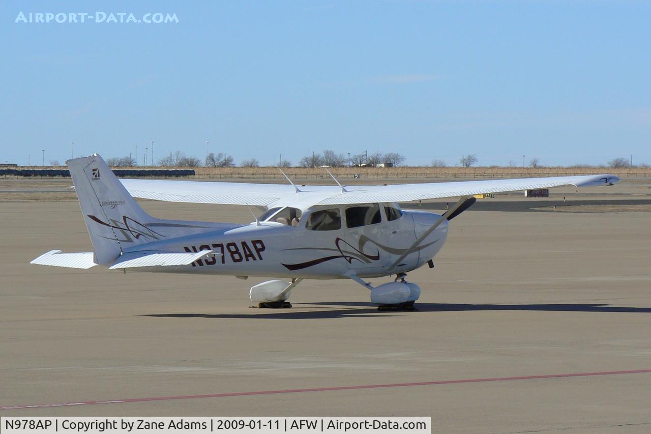 N978AP, 2008 Cessna 172S C/N 172S10710, At Alliance - Fort Worth