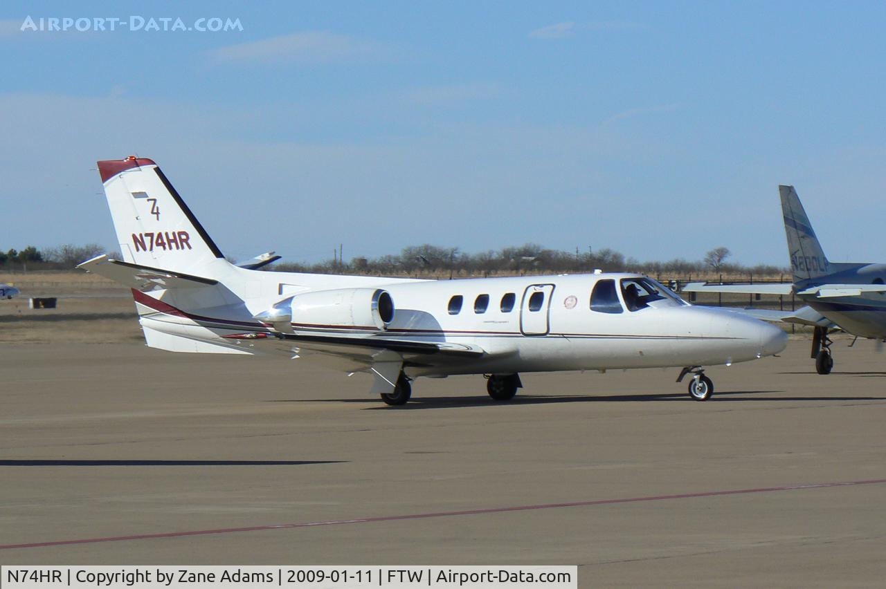 N74HR, 1984 Cessna 501 Citation I/SP C/N 501-0677, At Alliance - Fort Worth
