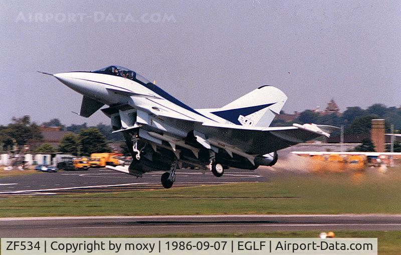 ZF534, 1986 British Aerospace EAP C/N Unknown, British Aerospace EAP (Precursor of the Typhoon)