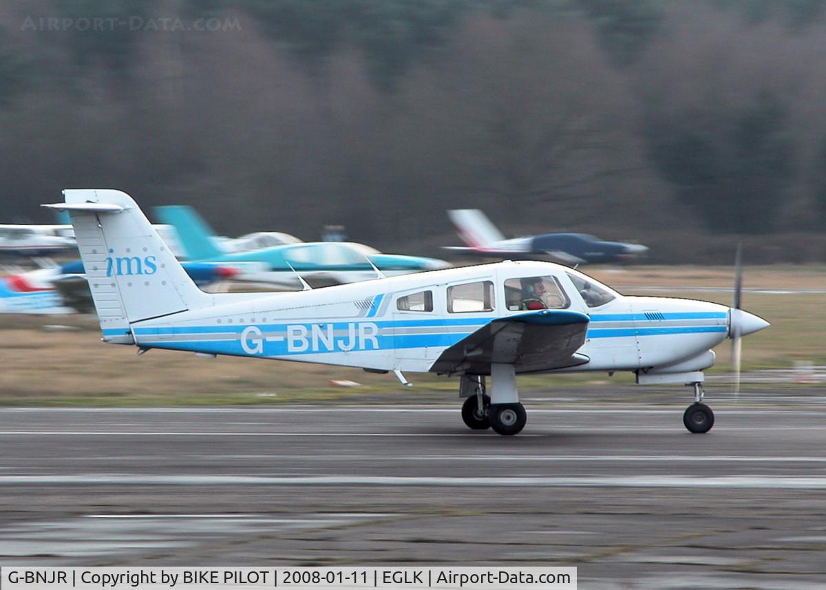 G-BNJR, 1980 Piper PA-28RT-201T Turbo Arrow IV Arrow IV C/N 28R-8031104, TAKE OFF RUN RWY 25