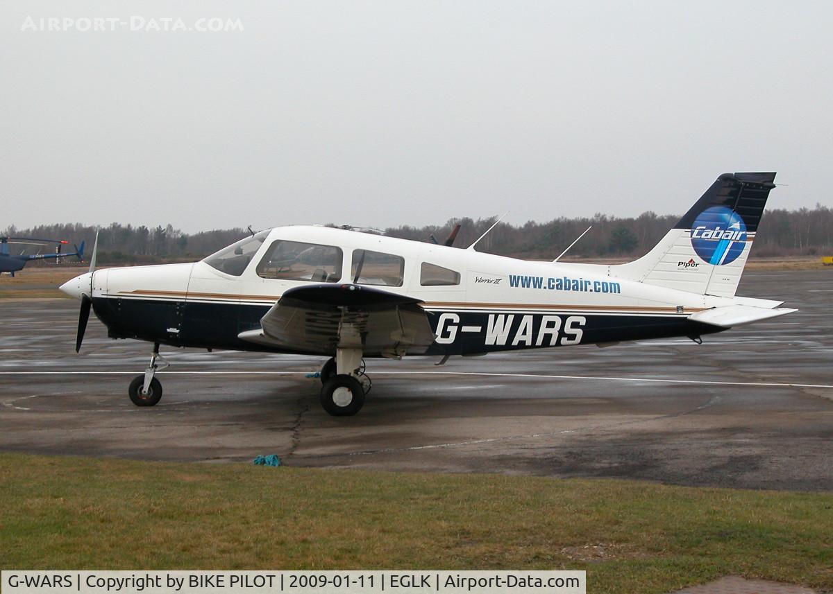 G-WARS, 1997 Piper PA-28-161 Cherokee Warrior III C/N 2842022, WAITING FOR THE NEXT STUDENT
