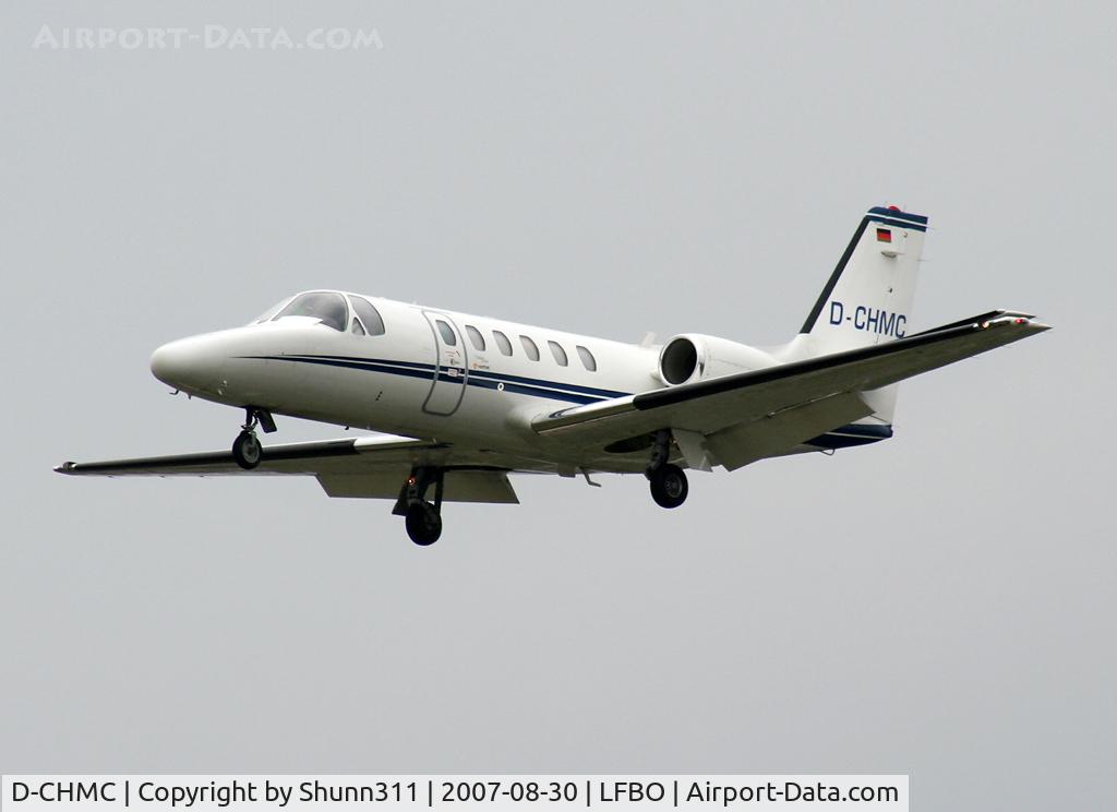 D-CHMC, 1999 Cessna 550 Citation Bravo C/N 550-0874, Landing rwy 32L