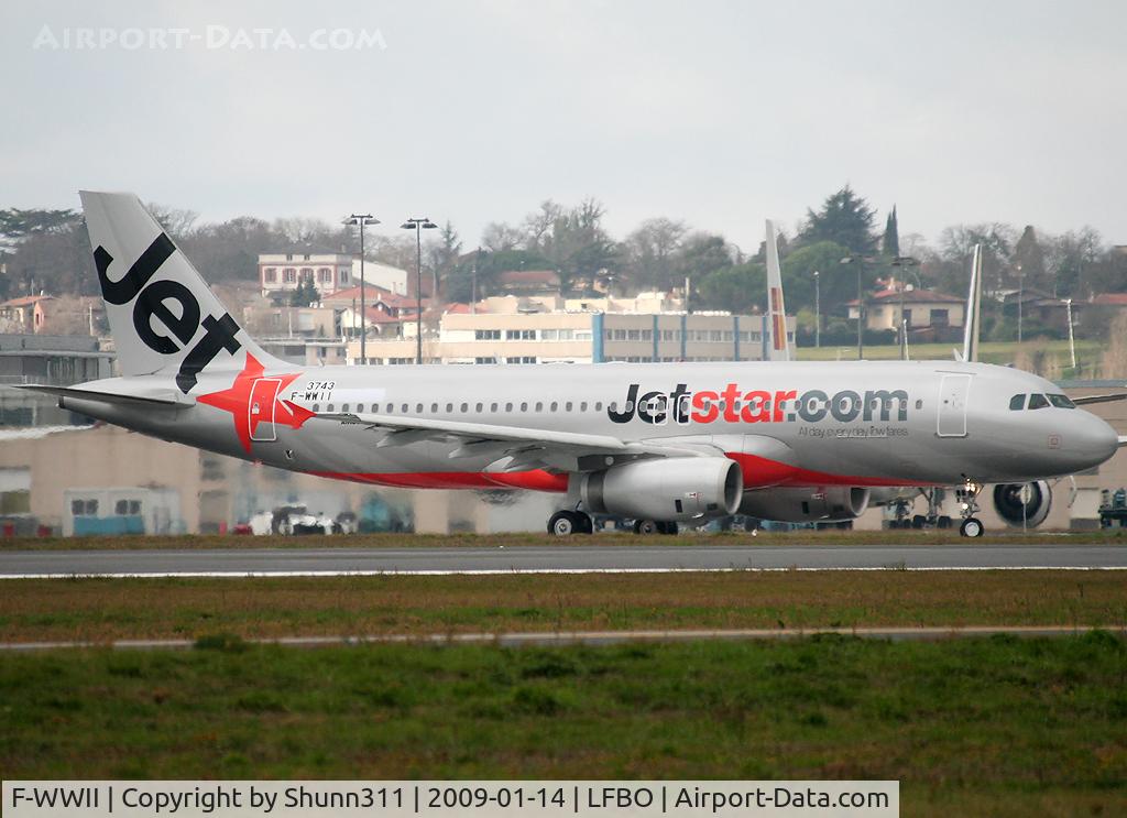 F-WWII, 2009 Airbus A320-232 C/N 3743, C/n 3743 - To be VH-VQB