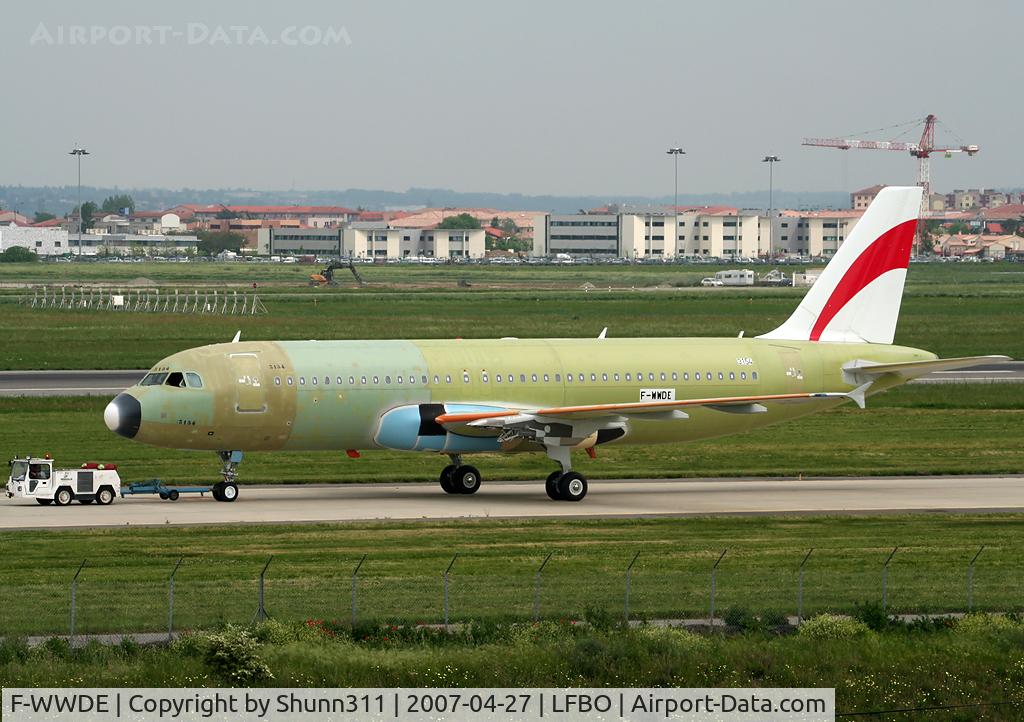 F-WWDE, 2007 Airbus A320-216 C/N 3154, C/n 3154 - For AirAsia