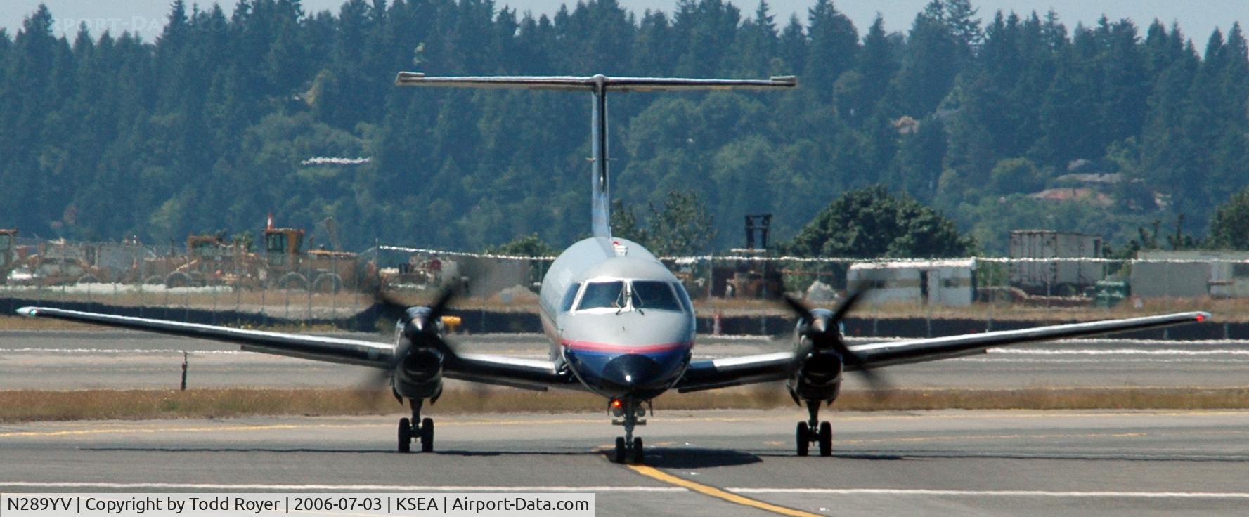 N289YV, 1994 Embraer EMB-120ER Brasilia C/N 120289, Taxi to gate